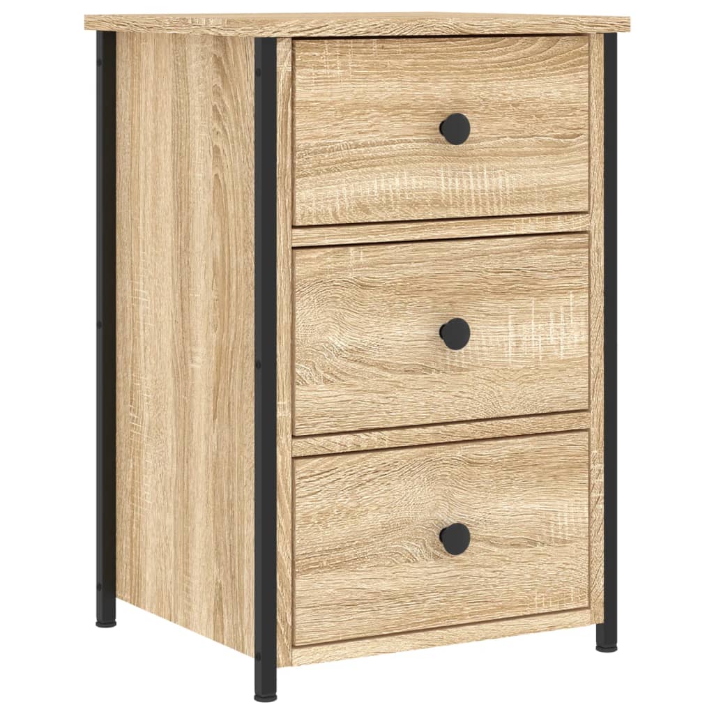 Nightstand Sonoma Oak 40x Wood Material   Nightstands 2