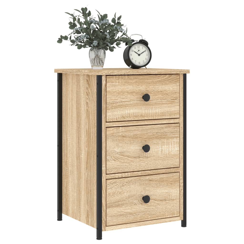 Nightstand Sonoma Oak 40x Wood Material   Nightstands 2